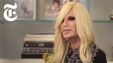 ultima intervista donatella versace|donatella versace interviews.